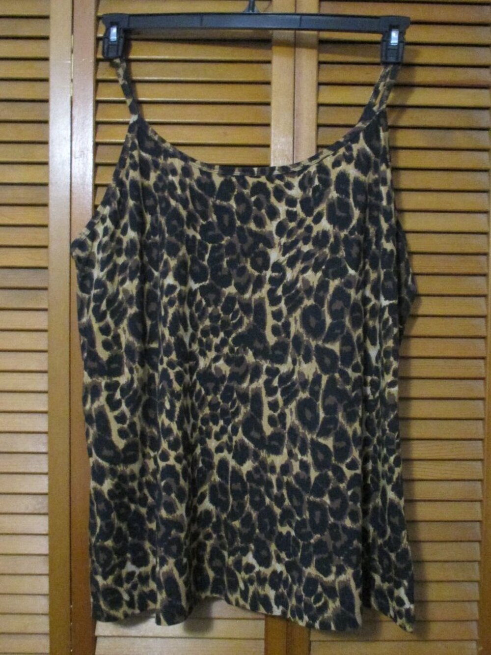 Jessica London tank top soft & stretchy animal print size 22
